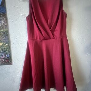 Red Charlette rouse medium dress